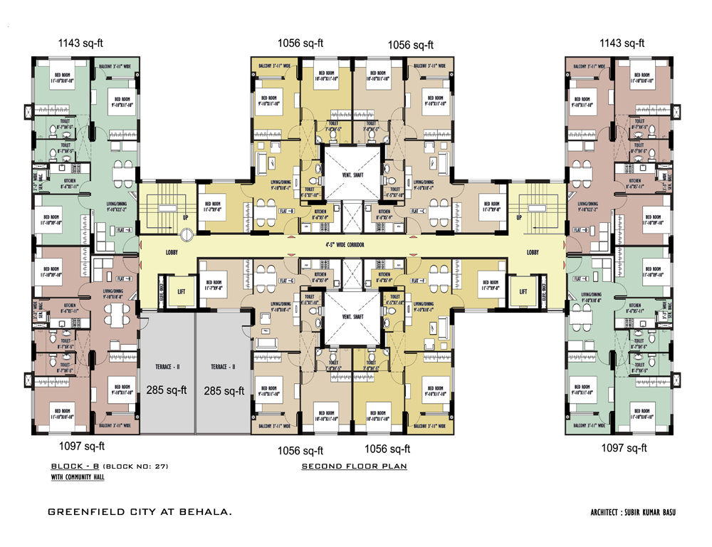 Block 27 2nd Floor Plan